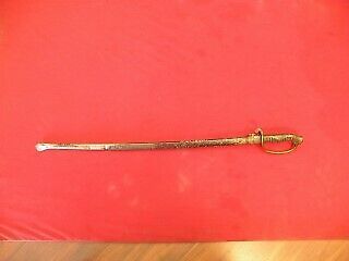 Japanese Type 32 Nco Wwii Calvary Sword With Scabbard