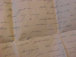 WWII 1944 LETTER WITH COMBAT CONTENT 533RD ENGINEER BOAT & SHORE REGT 5