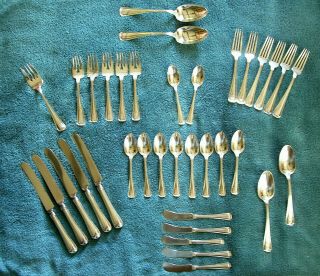 Early 20th Century Gorham Old French Sterling Silver Flatware Set Circa 1910