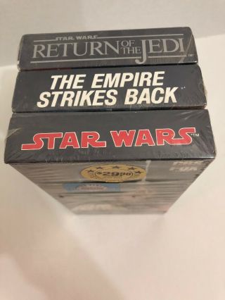 STAR WARS RARE Release Vintage VHS Tapes RED LOGO 9