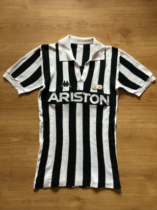 Maglia Calcio Juventus Match Worn Anni 80 Vintage Jersey Shirt Trikot Retro Rare