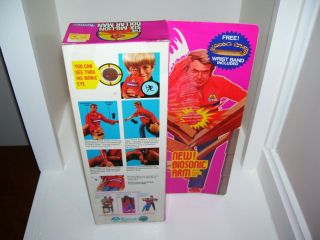 MISB 3RD/ED BIOSONIC SIX MILLION DOLLAR MAN KENNER FRM BIONIC WOMAN VERY RARE 5