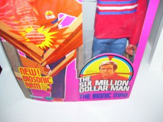 MISB 3RD/ED BIOSONIC SIX MILLION DOLLAR MAN KENNER FRM BIONIC WOMAN VERY RARE 8