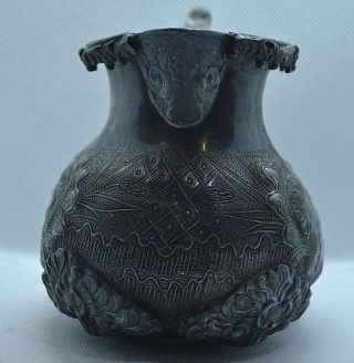 Roman wine jug With prominent engravings handmade Old and rare 2