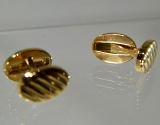 Tiffany & co.  cufflinks Cuff Buttons Solid 14 k yellow Gold 5