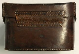 WWII German Leather Medical Pouch with Contents 4