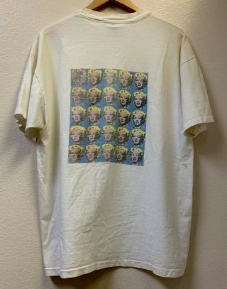 Vintage 80s Andy Warhol - RARE - Marlyn Monroe Double Sided T Shirt XL 6