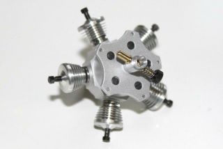 Rare Valentine Nano Teaser 5 Cylinder Radial Diesel Model Engine NIB. 3