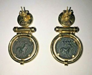Antique Le Gi Coin Earrings WLG67 4