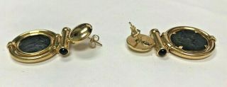 Antique Le Gi Coin Earrings WLG67 5