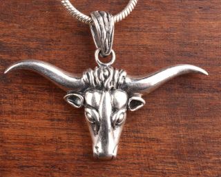 925 Silver Pendant Statue Exorcist Head Hand - Made Mascot Limited Edition Gift