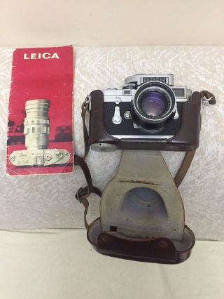 Rare Leica M3 Single Stroke Transitional Camera,  Leica Seal Intact & Lens Outfit 11