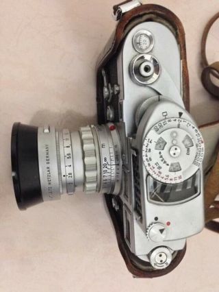 Rare Leica M3 Single Stroke Transitional Camera,  Leica Seal Intact & Lens Outfit 7