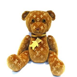 Louis Vuitton Doudou Teddy Bear 500 - Limited Stuffed Animal M99000 Monogram Rare