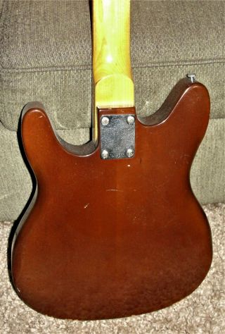 Rickenbacker 3000 Bass Guitar Late ' 70s Red Finish Rare Ax 5