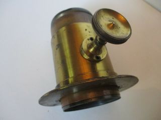 Antique Brass Camera Lens,  