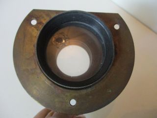 Antique Brass Camera Lens,  