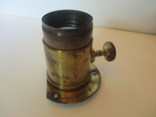 Antique Brass Camera Lens,  