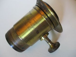 Antique Brass Camera Lens,  