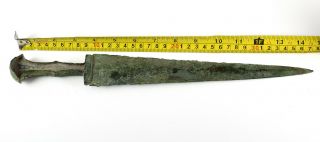 Etruscan Bronze Age Sword - Patina - 37cm 3
