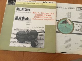 Csd 1499 Green Gold Ed1 Du Pre Music For Cello & Viola Nm Rare Factory Sample