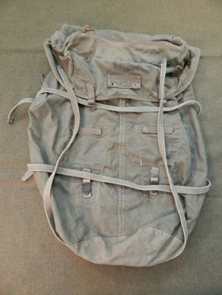 Wwii / Ww2 U.  S.  Army M - 1943 Field Pack,  Jungle Pack,  Dated 1943,  Cond.