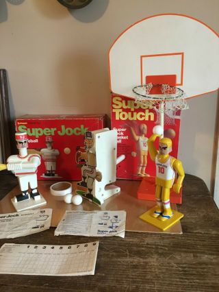 Vintage JOCK Basketball action player game SCHAPER 1977 3