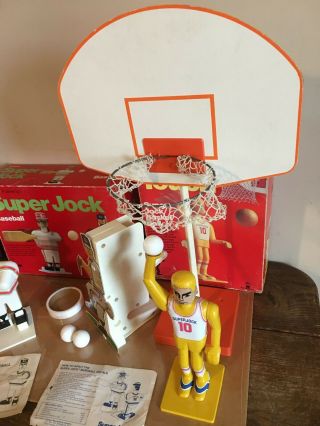 Vintage JOCK Basketball action player game SCHAPER 1977 5
