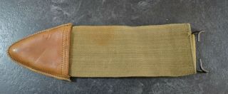 Us Ww1 Model 1917 Bolo Trench Knife - Canvas Scabbard Cover - 1918 -