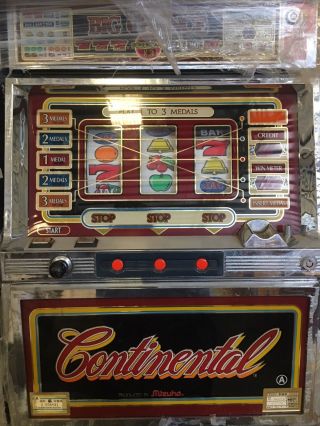 Antique Slot Machine,  Continental Reel,  Lights And Sounds