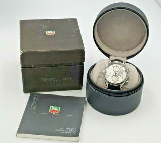 Tag Heuer Carrera Gents Automatic Chronograph Watch - Boxed (14367CT) 2