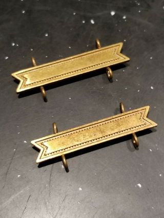 1900 To Pre Wwi Us Army National Guard Sharpshooter Second Award Bar X2 Badge