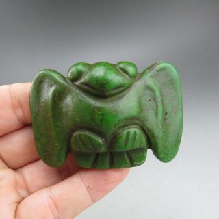 Chinese Jade,  Collectibles,  Hand - Carved,  Jade,  Hongshan Culture,  Eagle,  Pendant E577