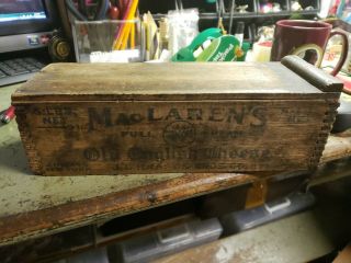 Antique Wooden Mac Laren 