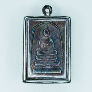 Phra Somdej Leklai Rainbow 7Color Umklum Mountain thai amulet um401 7