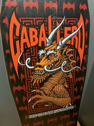 1987 Vintage Powell Peralta Steve Caballero Dragon And Bats Skateboard 6