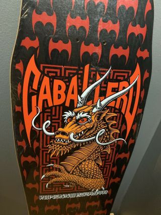 1987 Vintage Powell Peralta Steve Caballero Dragon And Bats Skateboard 8