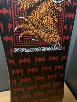 1987 Vintage Powell Peralta Steve Caballero Dragon And Bats Skateboard 9