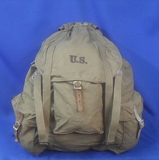 Wwii Us Army 10th Mountain Div Combat Field Pack Mountain Rucksack