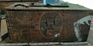 Vtg Primitive Antique Swift & Co Wood Box Crate Lid Advertising Meat Usa