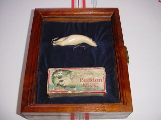 Rare Heddon Luminous Luny Frog & Correctly Marked Box