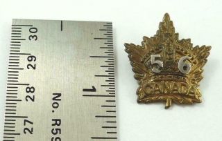 World War I Canada 56th (calgary) Battalion,  C.  E.  F.  Pin C.  1915 - 1917