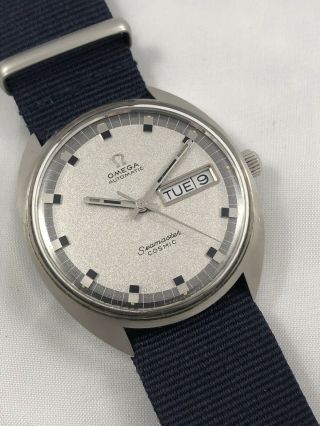 Vintage Omega Seamaster Cosmic Day Date Automatic Watch Ref.  166.  036
