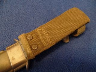 M8 1st.  Model Scabbard For the M3 Knife and 7
