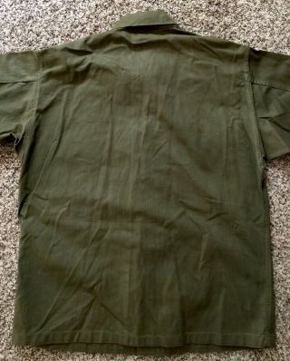 Vtg WWII US Army Military HBT Twill Trousers Utility Combat Shirt Jacket 40 5