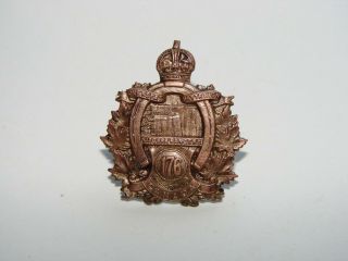 Canada Ww1 Cef Collar Badge The 176th Battalion " Niagara Rangers "