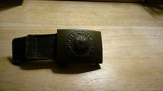 WORLD WAR II GERMAN BELT BUCKLE 