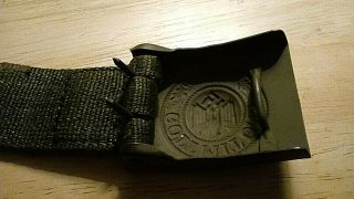 WORLD WAR II GERMAN BELT BUCKLE 