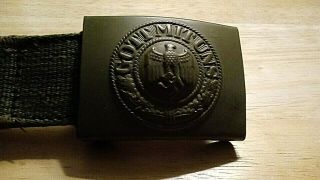 WORLD WAR II GERMAN BELT BUCKLE 