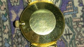 Vintage solid 14k gold le monde windup watch 37.  4 grams 12